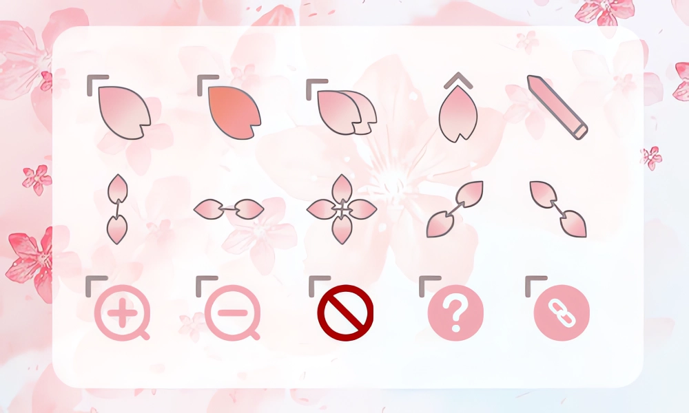 樱花鼠标指针皮肤封面