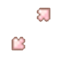 纸飞机 Windows 沿对角线调整大小2光标