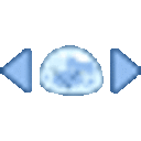 史莱姆 Windows 水平调整大小光标