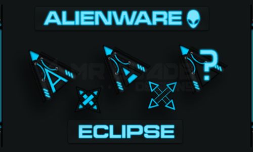 Alienware Eclipse 鼠标光标皮肤预览