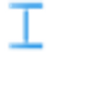 蓝色清新 Windows 文本选择光标